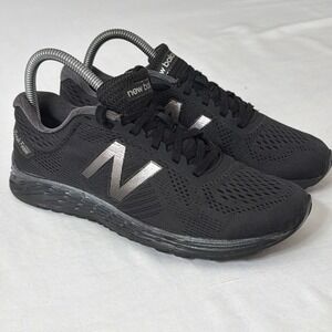 Women's 8 B New Balance Arishi Fresh Foam Black Running Cross Training Shoes Gym